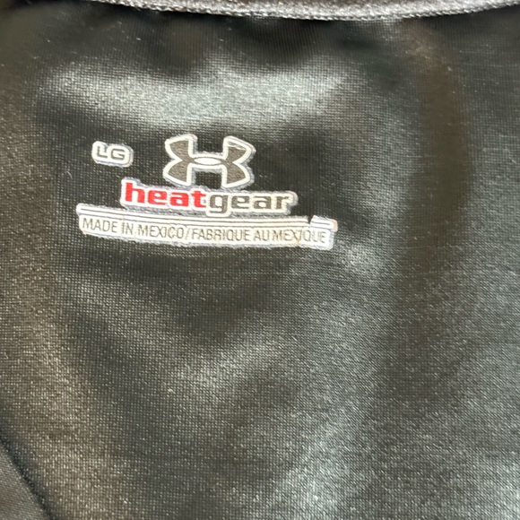 Under Armour Black V-Neck Performance Shirt size L - Picture 4 of 8